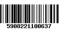 Código de Barras 5908221100637