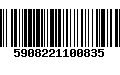 Código de Barras 5908221100835