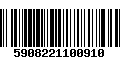 Código de Barras 5908221100910