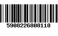 Código de Barras 5908226808118