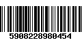 Código de Barras 5908228980454