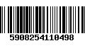 Código de Barras 5908254110498