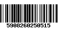 Código de Barras 5908260250515