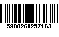 Código de Barras 5908260257163