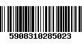 Código de Barras 5908310285023