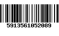 Código de Barras 5913561052089