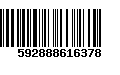 Código de Barras 592888616378