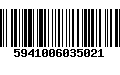 Código de Barras 5941006035021