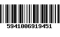 Código de Barras 5941006919451