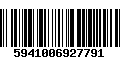 Código de Barras 5941006927791