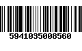 Código de Barras 5941035008560