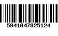 Código de Barras 5941047825124