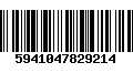 Código de Barras 5941047829214