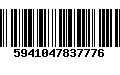 Código de Barras 5941047837776