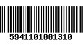 Código de Barras 5941101001310