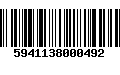 Código de Barras 5941138000492