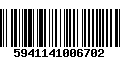 Código de Barras 5941141006702