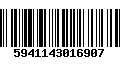 Código de Barras 5941143016907