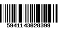 Código de Barras 5941143028399