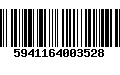 Código de Barras 5941164003528