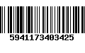 Código de Barras 5941173403425