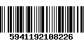 Código de Barras 5941192108226