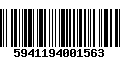 Código de Barras 5941194001563