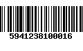 Código de Barras 5941238100016