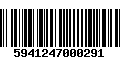 Código de Barras 5941247000291