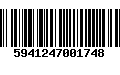 Código de Barras 5941247001748