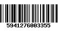 Código de Barras 5941276003355