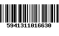 Código de Barras 5941311016630