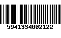 Código de Barras 5941334002122