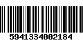 Código de Barras 5941334002184