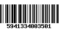 Código de Barras 5941334003501