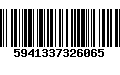 Código de Barras 5941337326065