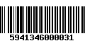 Código de Barras 5941346000031