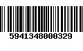 Código de Barras 5941348000329