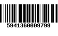 Código de Barras 5941360009799