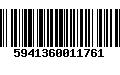 Código de Barras 5941360011761