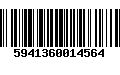 Código de Barras 5941360014564