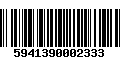 Código de Barras 5941390002333