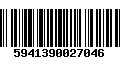 Código de Barras 5941390027046