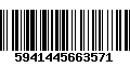 Código de Barras 5941445663571