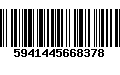 Código de Barras 5941445668378