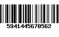 Código de Barras 5941445670562