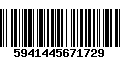 Código de Barras 5941445671729