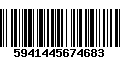 Código de Barras 5941445674683