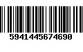 Código de Barras 5941445674690