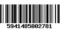 Código de Barras 5941485002781